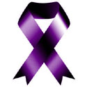 Domestic Violence Purple Ribbon