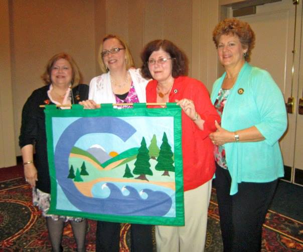 Elizabeth Vancisin Conservation Award went to the Newington/Wethersfield Woman's Club