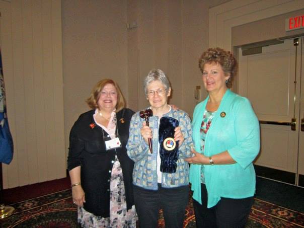 Plummer Gavel was awarded to the Sharon Woman's Club